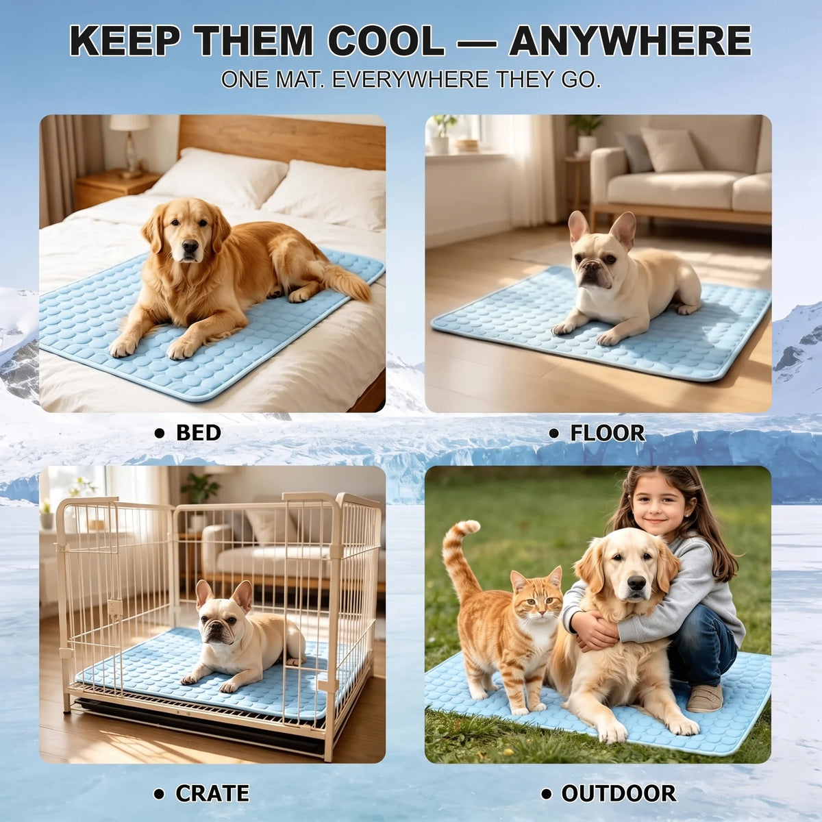 ChillPup - Self-Cooling Dog Mat 2.0